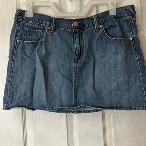 Old navy jean skirt